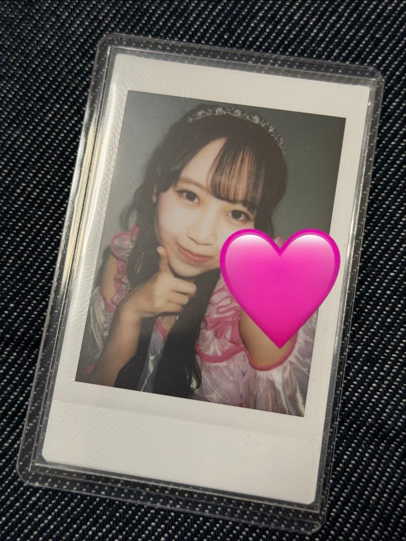 た*う様 東京ドーム抽選会D賞 松本かれん チェキ FRUITS ZIPPER