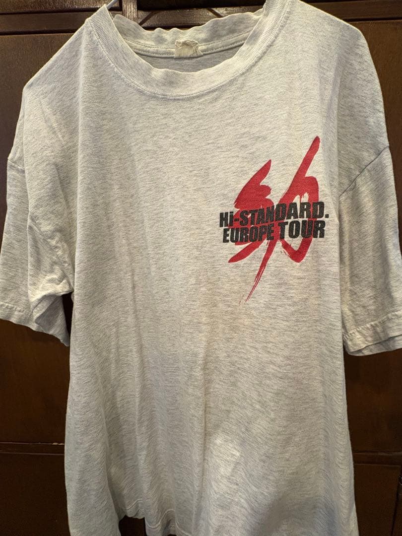 Hi-Standard Europe Tour Tシャツ