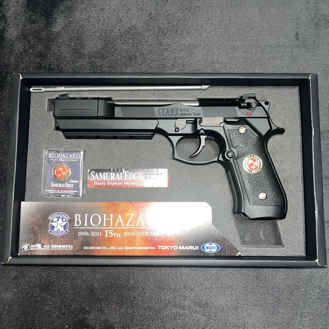 限定品　美品 東京マルイ サムライエッジ バリー・バートンモデル 15周年記念