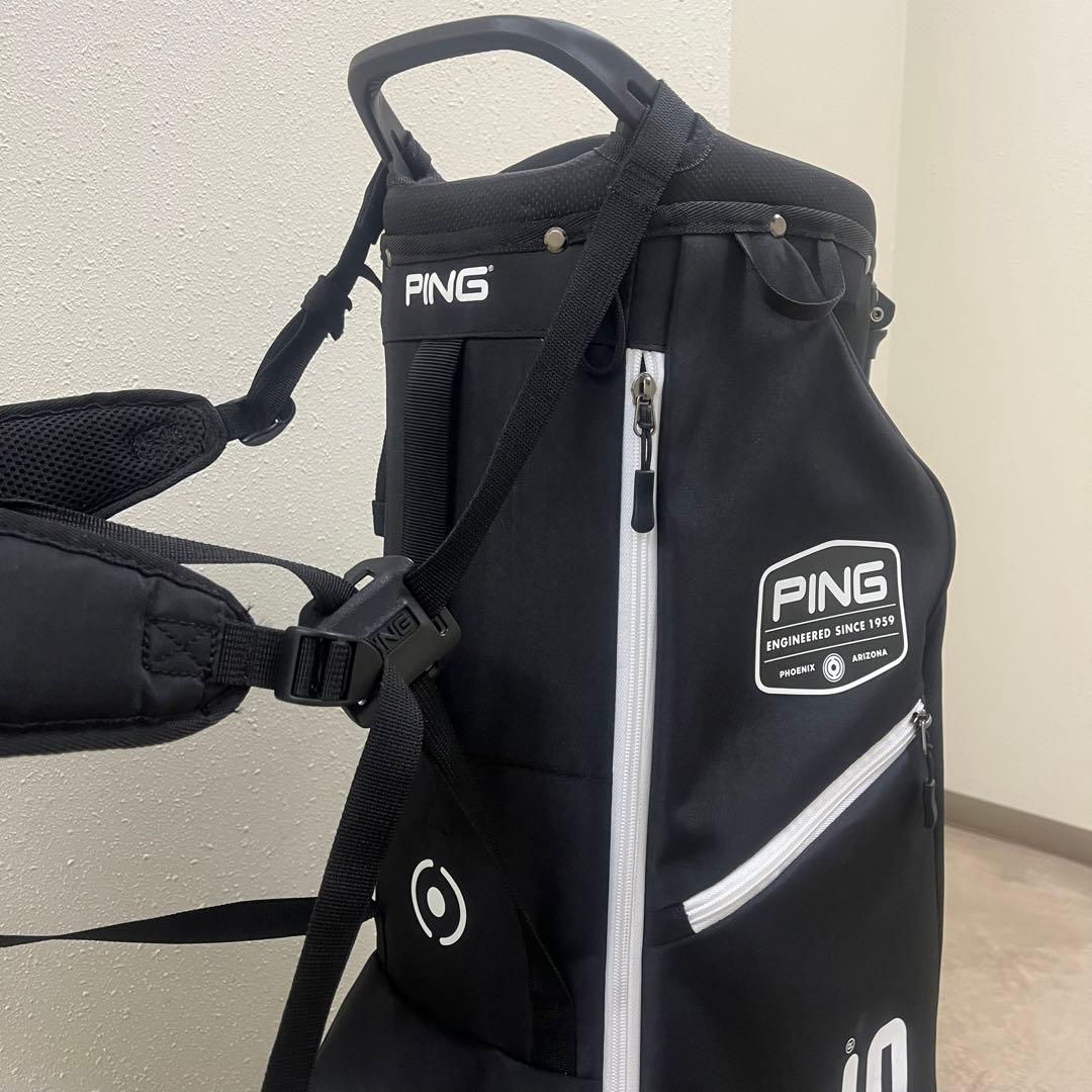 2025年 PING キャディバッグ CB-N2501 ネイティブライトスタンド