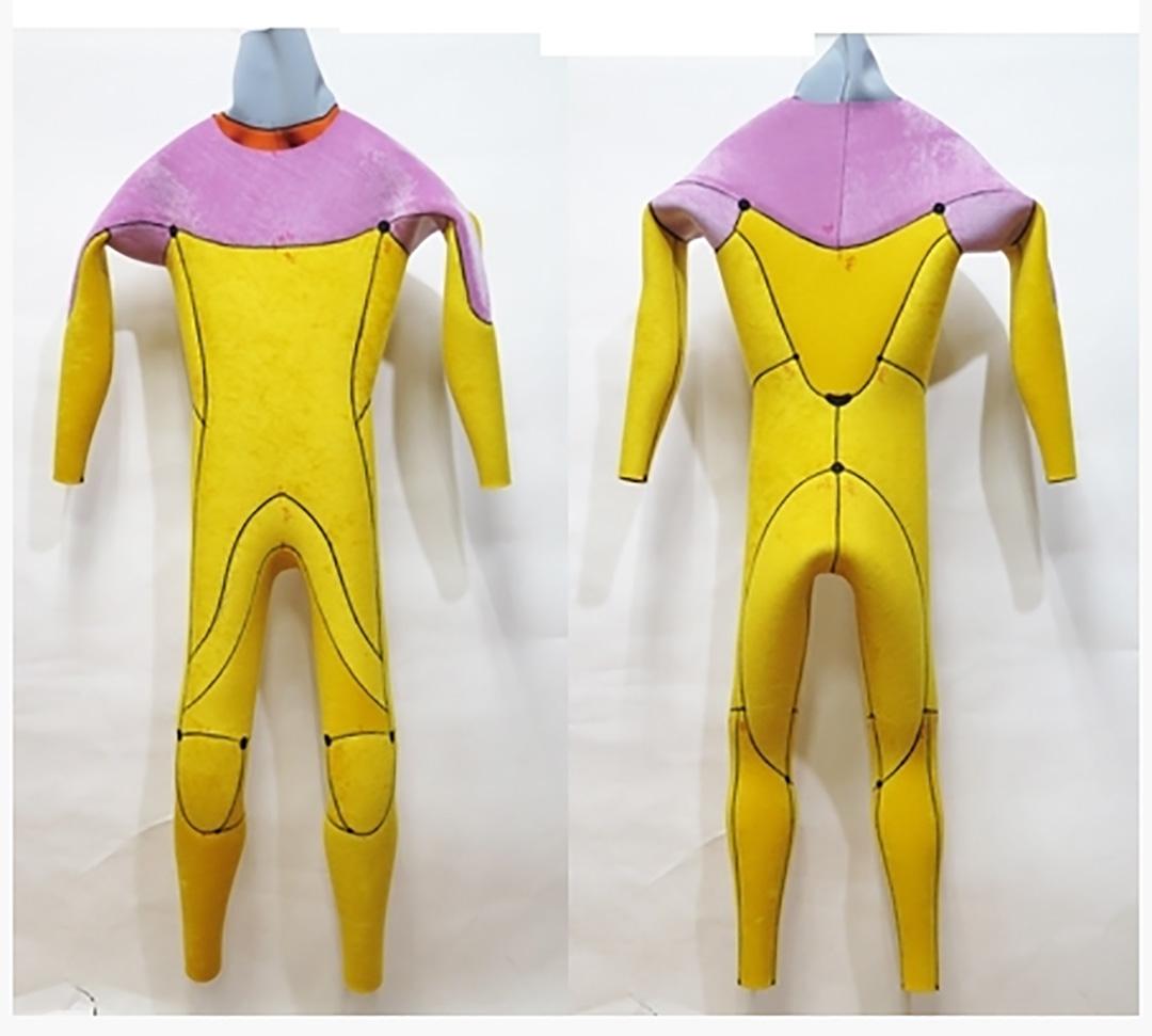 ウエットスーツ　セミドライ　ロングチェスト