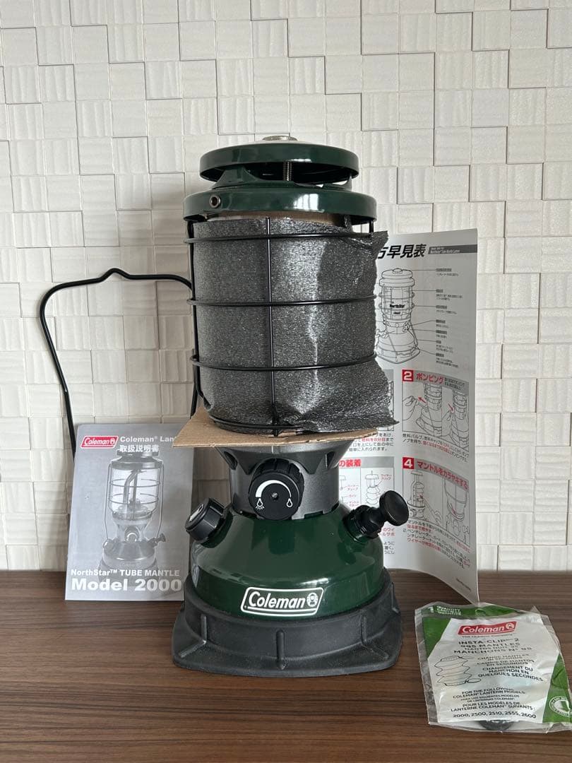 コールマン Coleman ノーススターチューブマントルランタン 未使用品