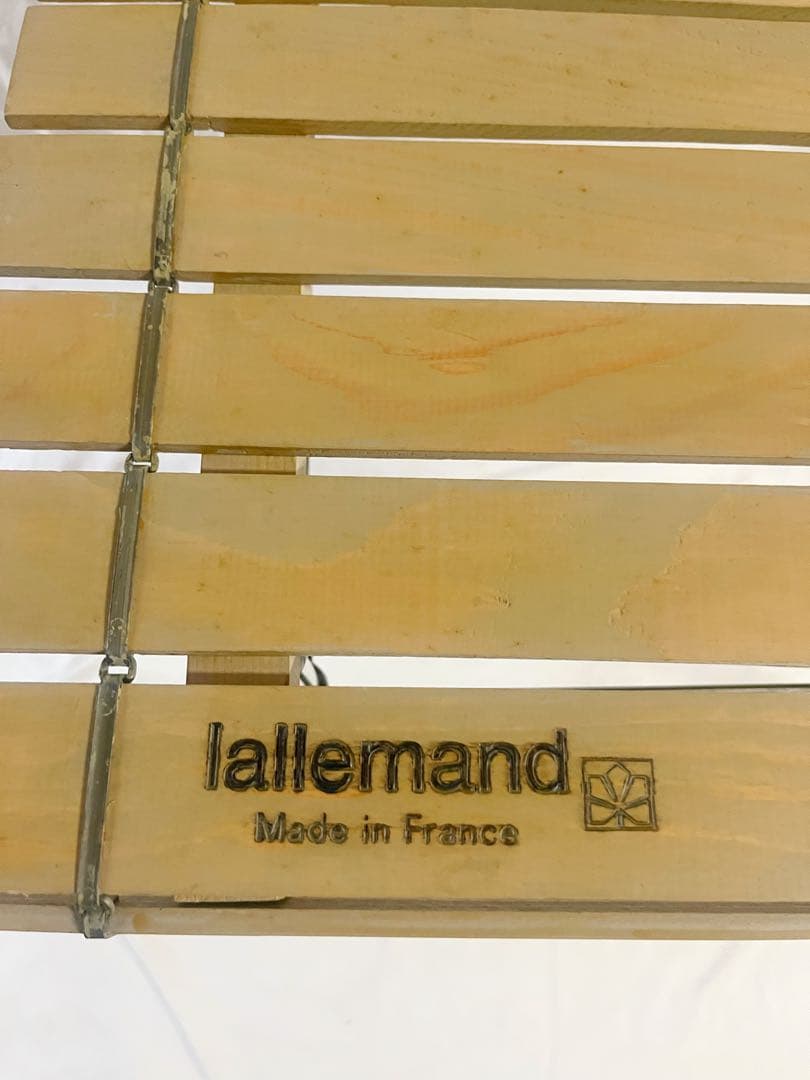 『lallemand』ラレマンド　フランス製　折り畳みキャンプテーブル