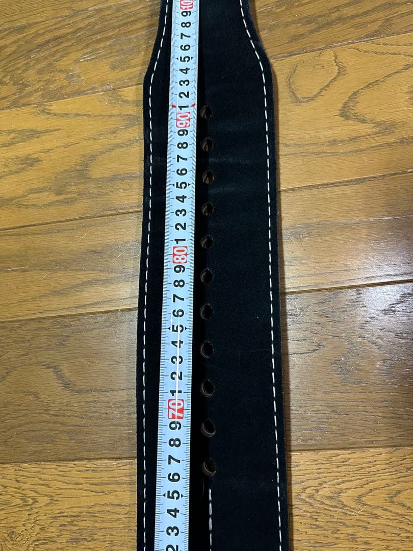 【美品】タイタン　トロブラボー　パワーリフティングベルト　１０ｍｍ　ブラック