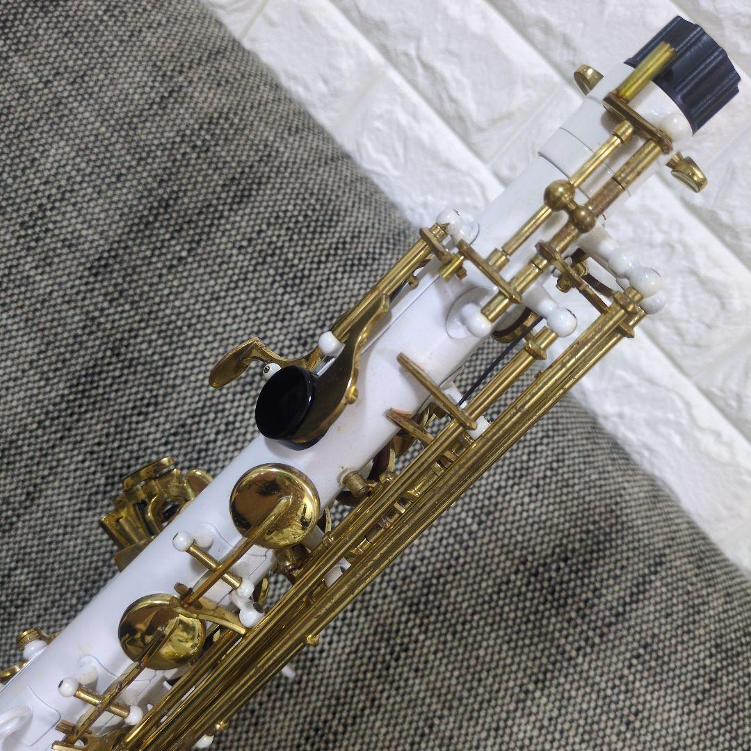 希少色 Soleil ソレイユ SAL-1 アルトサックス ホワイト ゴールド