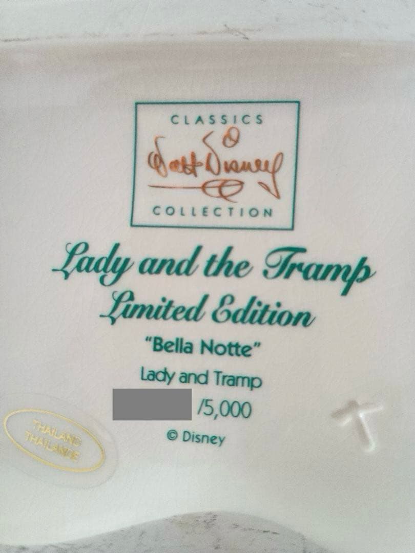 【〜2/1まで】ディズニー wdcc わんわん物語 ベラノッテ