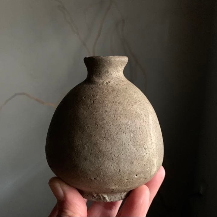 李朝 「かひらぎ」 徳利　井戸手 古美術 古道具 アンティーク 朝鮮美術