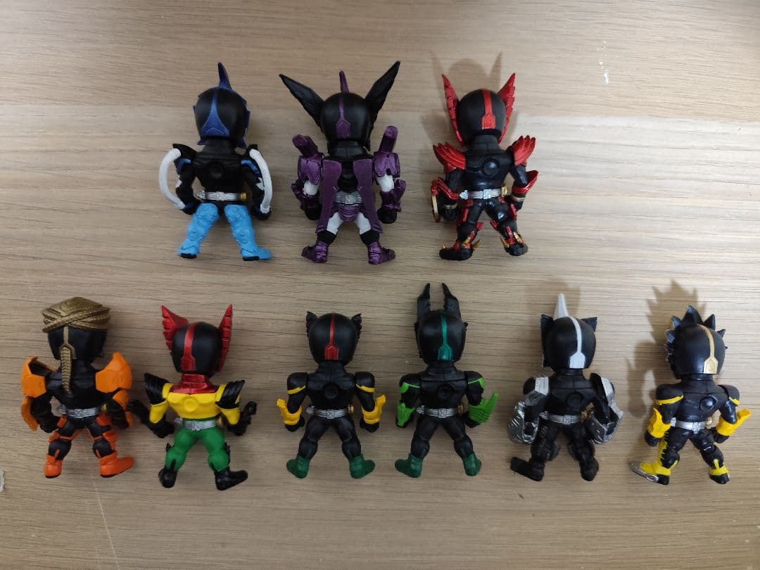 仮面ライダーコンバージ　PB 9体セット　訳あり