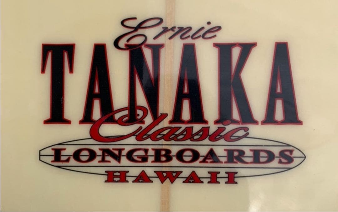 ロングボード　9\" Ernie Tanaka ハワイ　ヴィンテージ