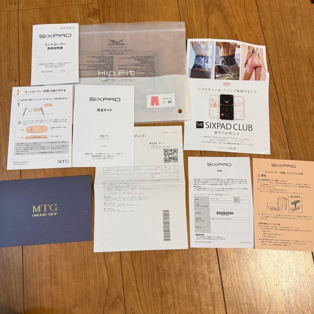 シックスパッド ヒップフィット ピンク M