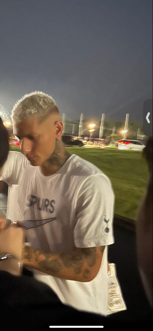 リシャルリソン サイン入りユニフォーム トッテナムホットスパーズ