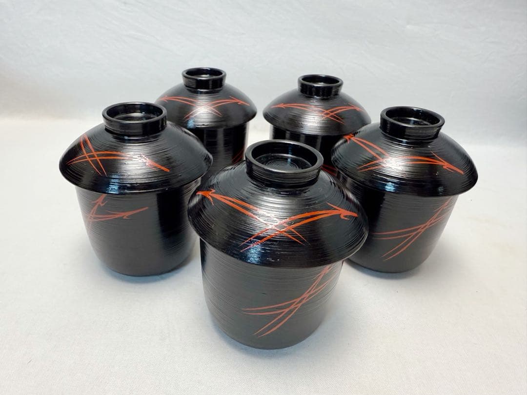 懐石道具 木製 懐石皆具一揃 五客揃 利休形 和食器 茶道 利休形 茶器揃 共箱