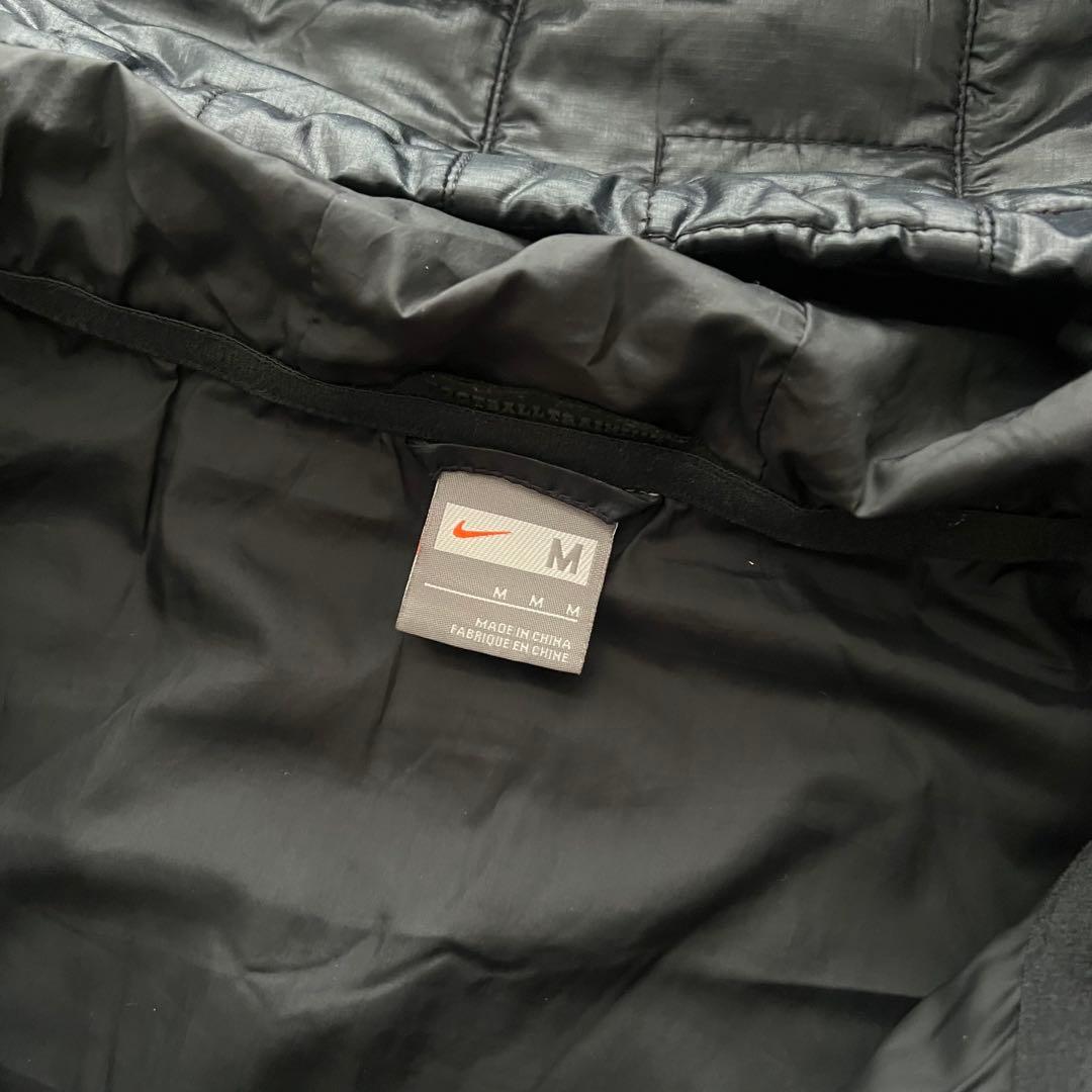 00s 短丈　ドローコード　インテル　ミラノ　ダウンジャケット　メンズ　M