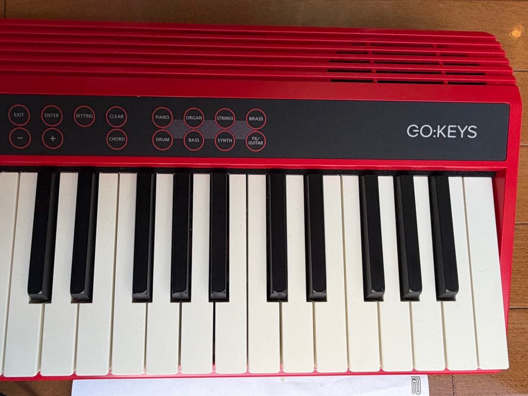 Roland GO:KEYS レッド キーボード