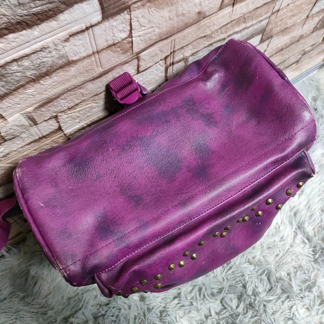 ディズニーストア ディセンダント バックパック　ヴィランズ　マル　リュック　紫