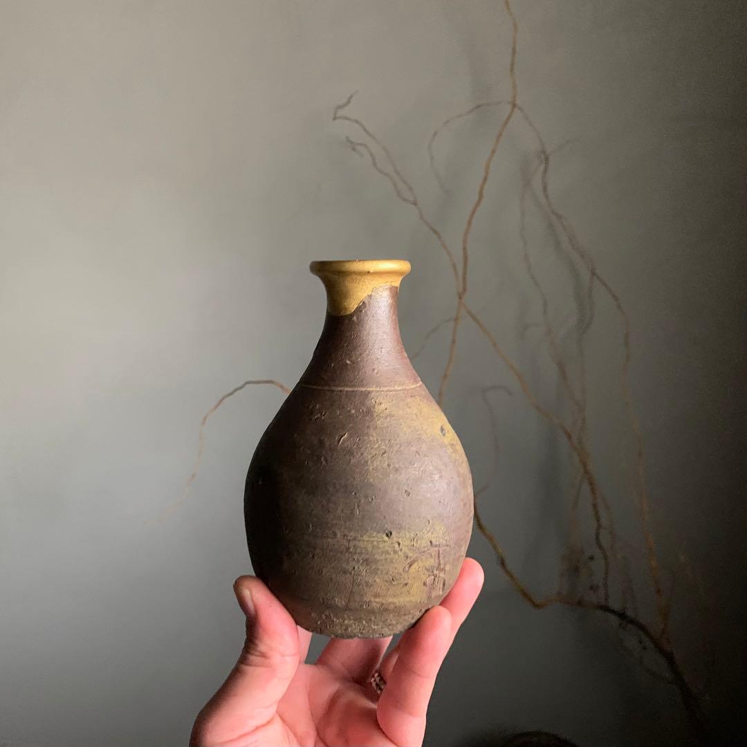 壺屋焼 荒焼 徳利 瓶子 古琉球 琉球美術 古美術 古道具