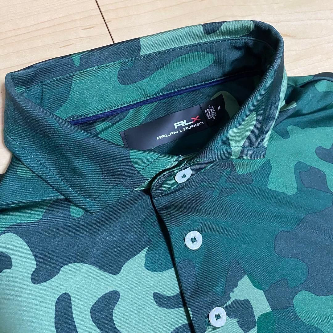 新品★RLX Ralph Lauren 迷彩ポロシャツ ゴルフ