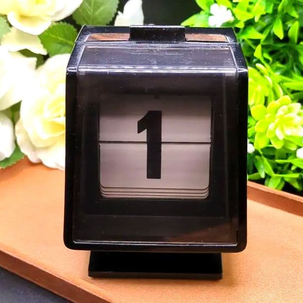 パークシャーマン デスクカレンダー ヴィンテージ レトロ 日付のみ