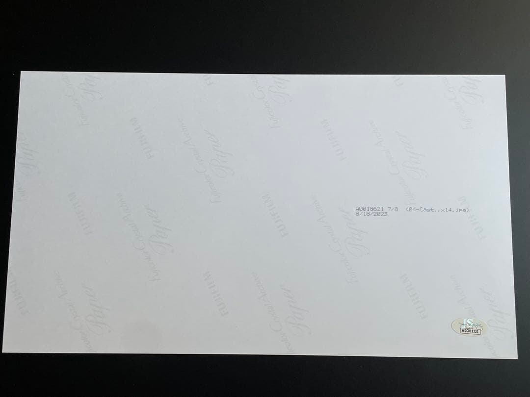 RWBY 直筆サイン入りポスター　JSA認定書付き　①