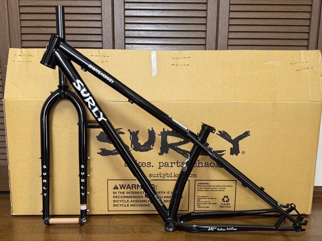 SURLY KARATE MONKEY Sサイズ ブラックフレーム