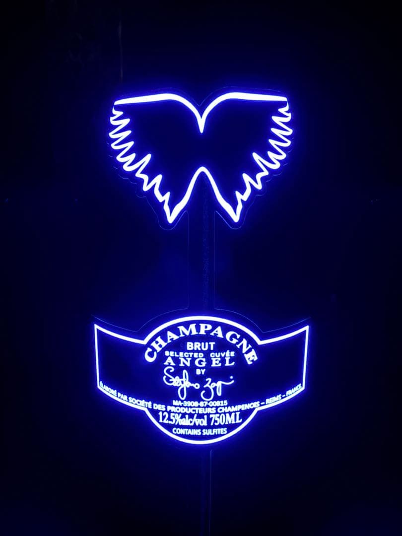 に*こ様 ANGEL CHAMPAGNE Brut HALO Purple エン