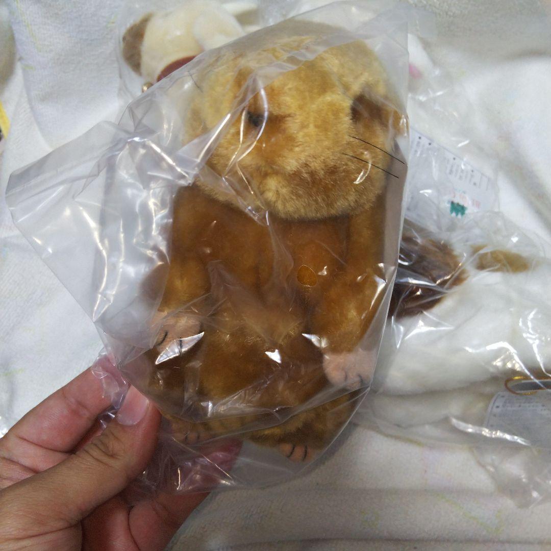 ハイジぬいぐるみ4個セット　アルファ　ユキ　マーモット　ヨーゼフ　アトリ　クラブ