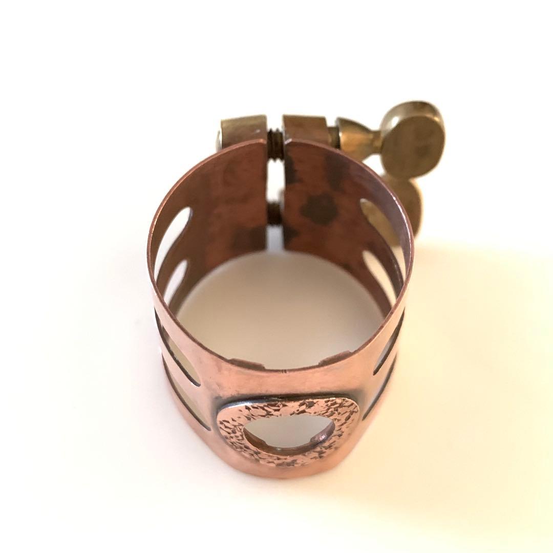 wood stone MEYERラバー用 アルトサックス リガチャー