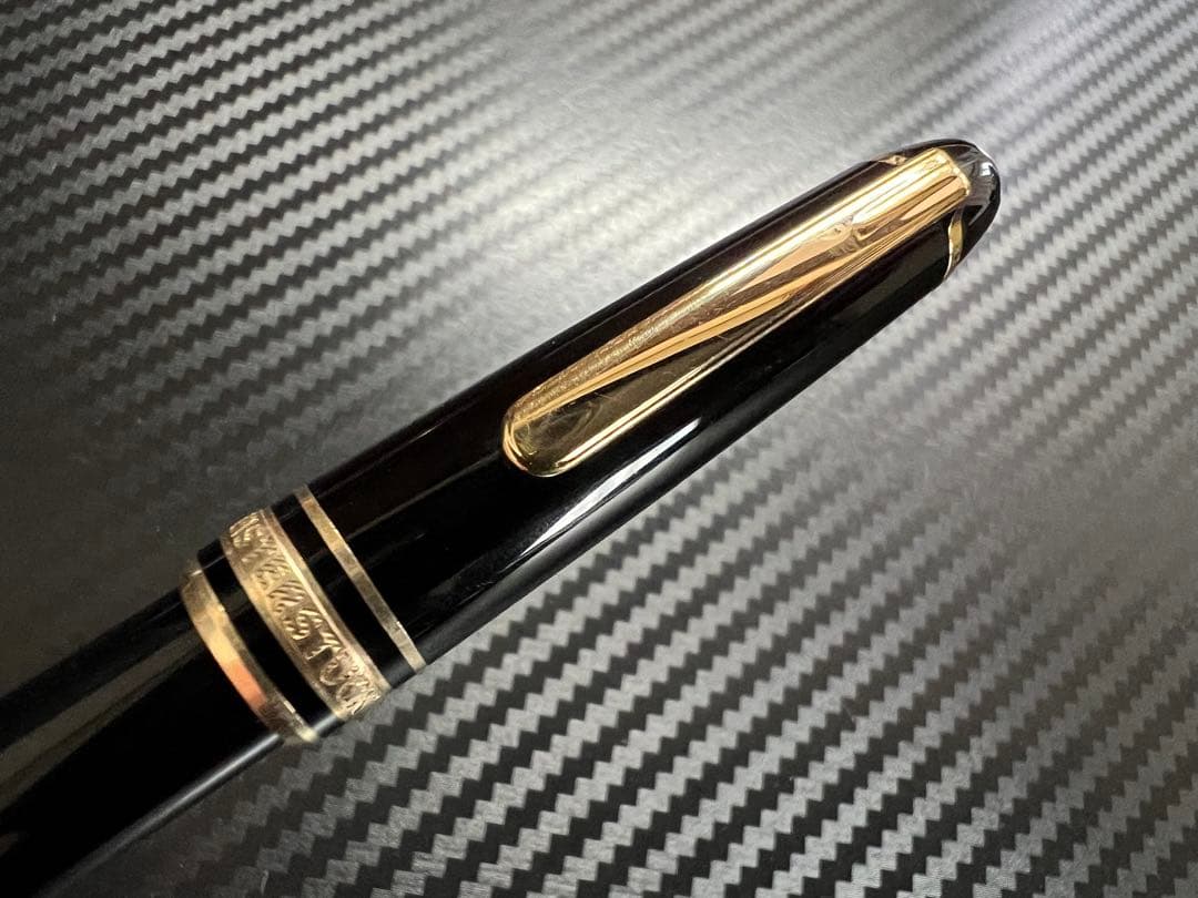 モンブラン 万年筆 極美品 114 モーツァルト ブラック F