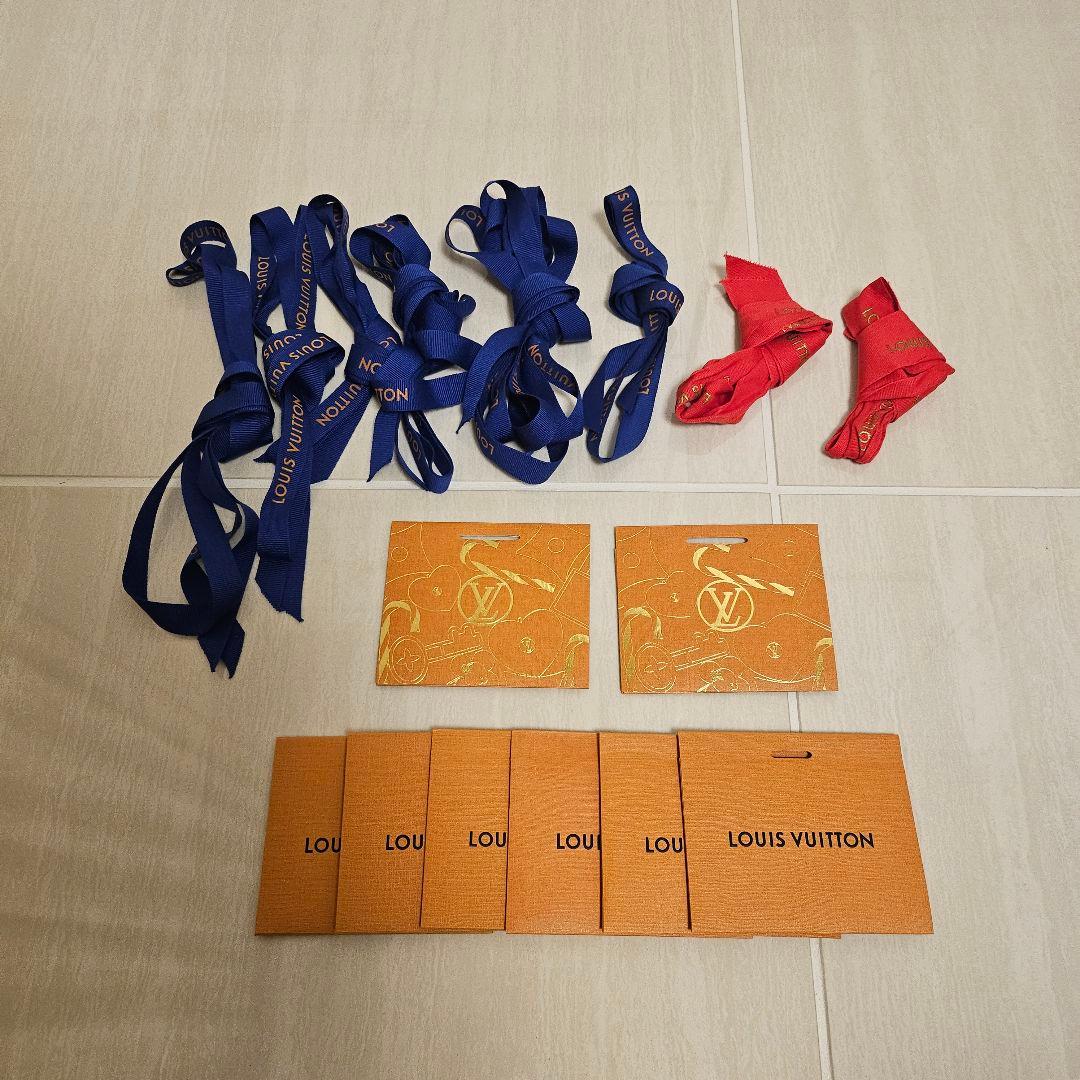 【美品】LOUIS VUITTON ボックス12箱・小袋9袋・リボン8本のセット