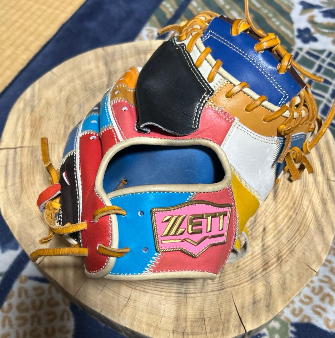 最終値引き　ZETT 限定キャッチャーミット