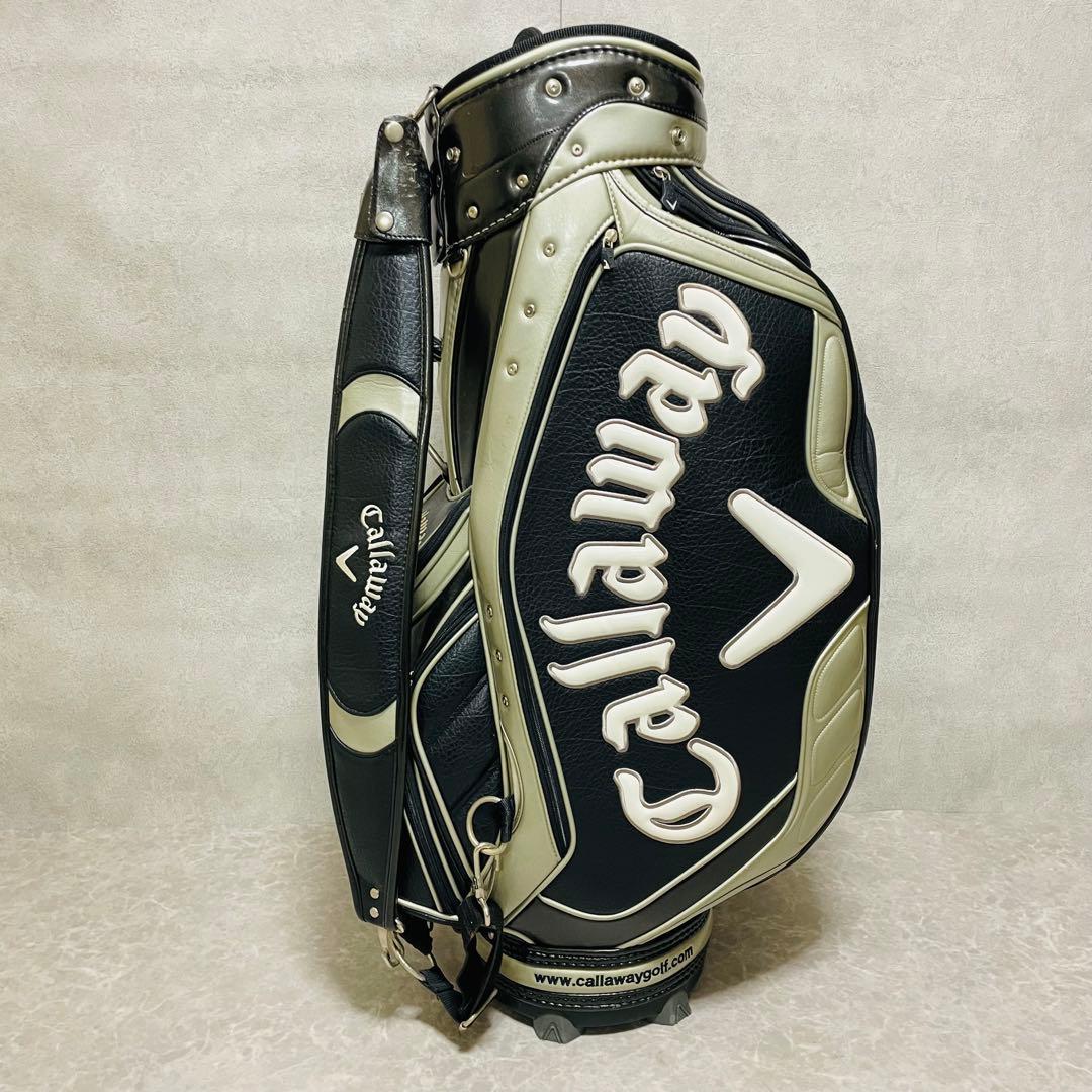 希少 貴重 キャロウェイ Callaway キャディバッグ エナメル 3点式