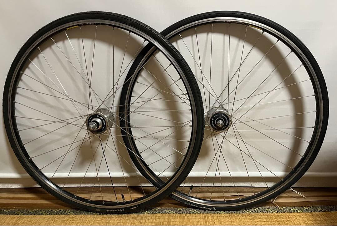 MAVIC OPEN SPORT×HB-7600 NJS ピスト ホイールセット