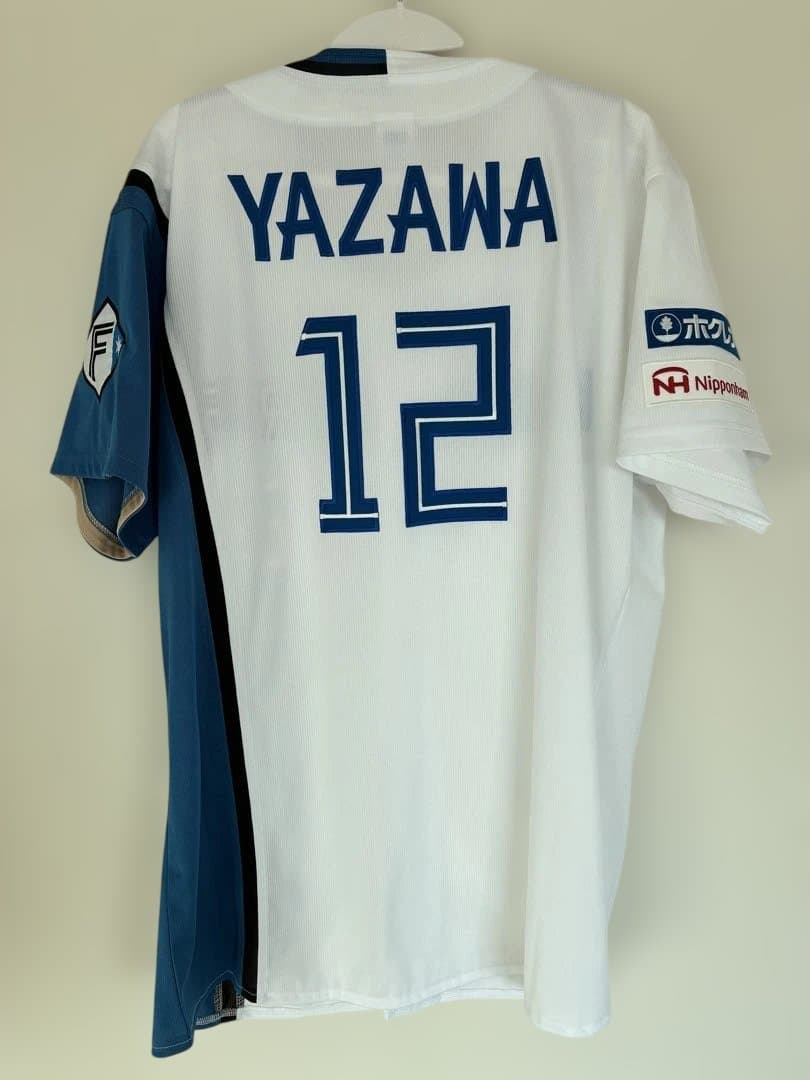 北海道日本ハムファイターズ 矢澤選手 ホームレプリカユニフォーム/L