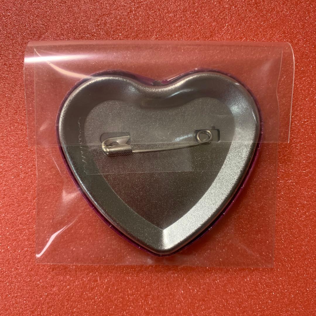 ニューダンガンロンパ Ｖ3 ナンジャタウン　照れ顔ハート缶バッジ　最原終一