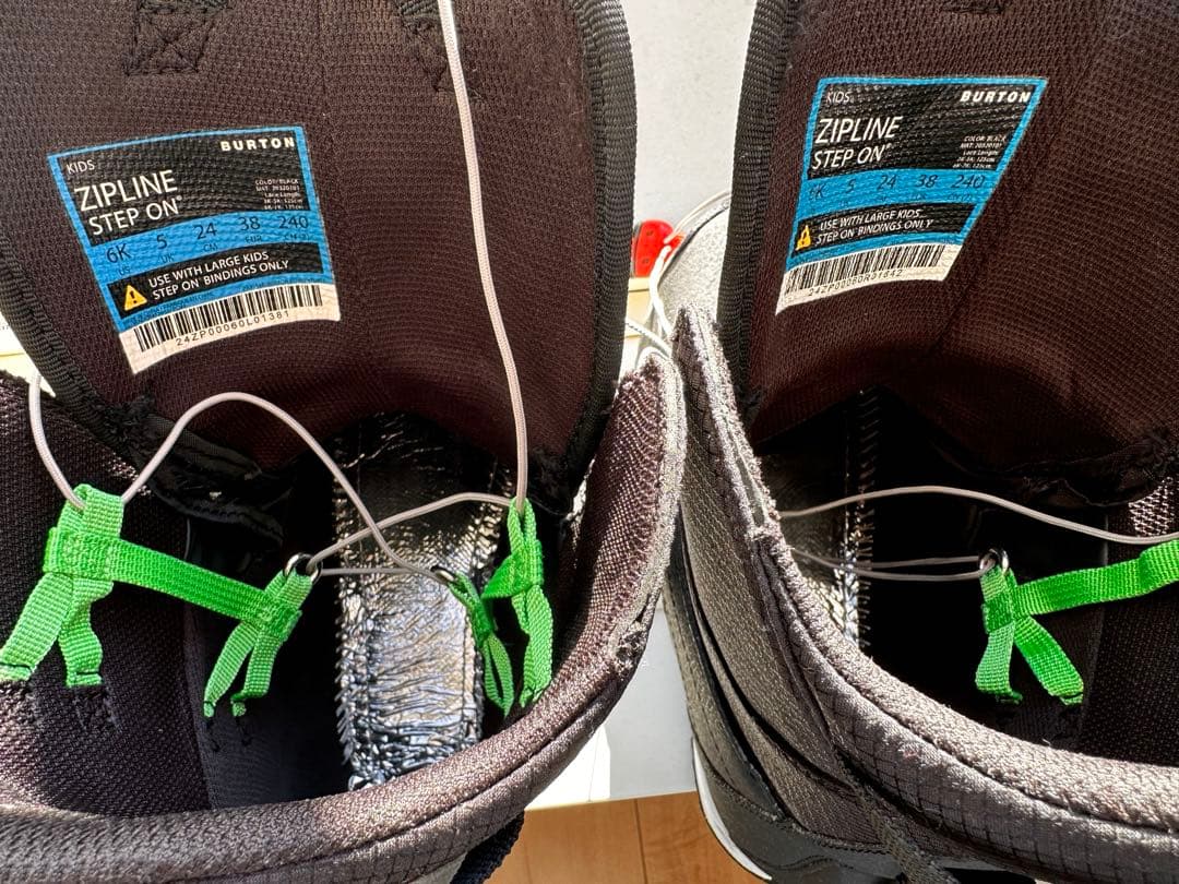 バートンZipline Step On 子供用スノーボードブーツ 24センチ