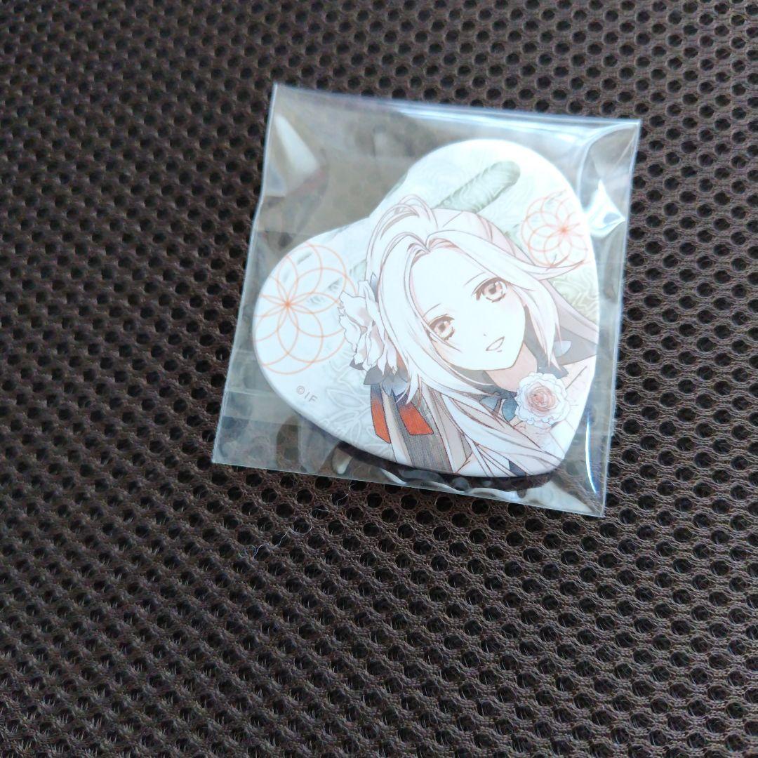 オランピアソワレ ハート缶バッジ オランピア