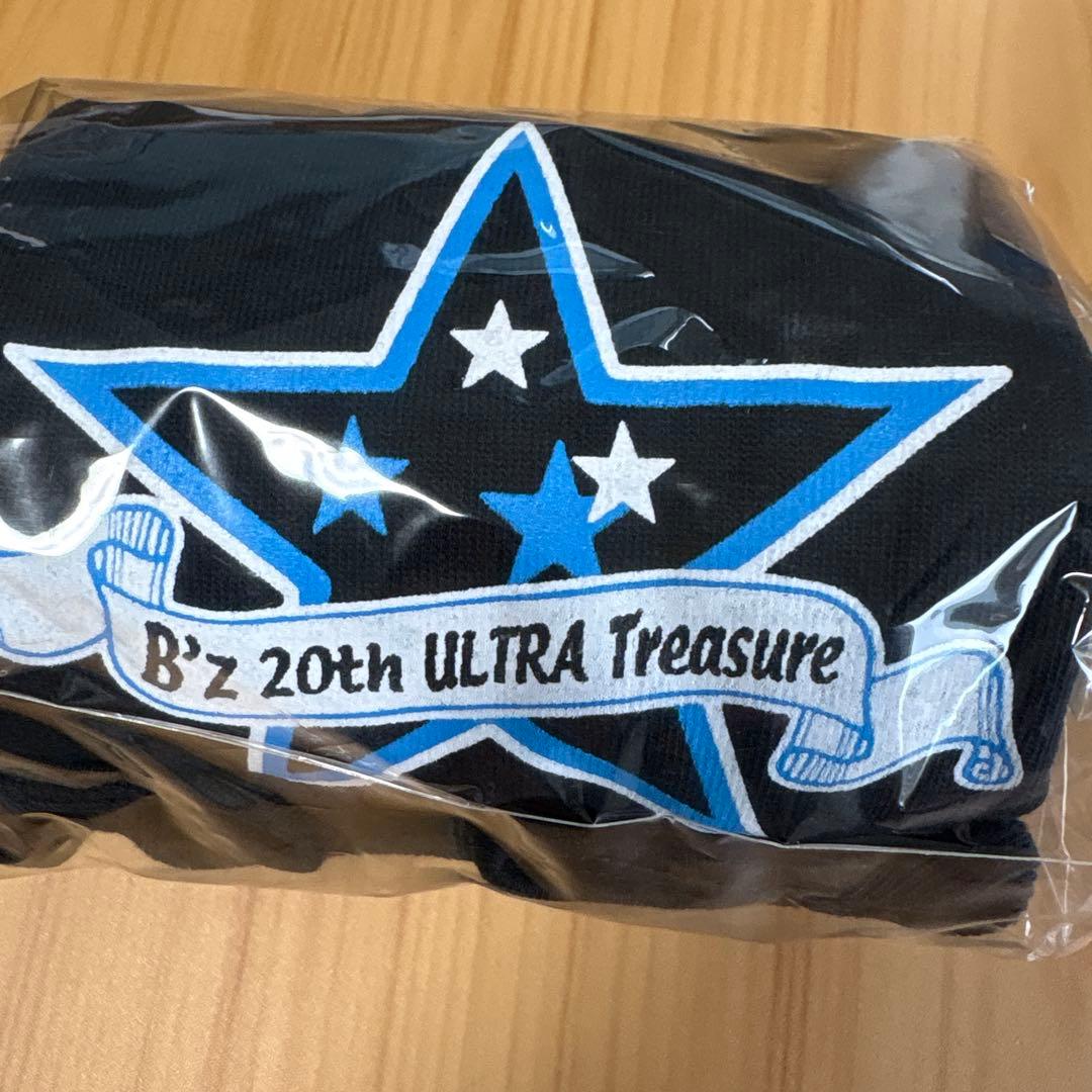 （非売品）B'z 二十周年記念の 缶とTシャツ　Mサイズ　ブラック ビーズ BZ