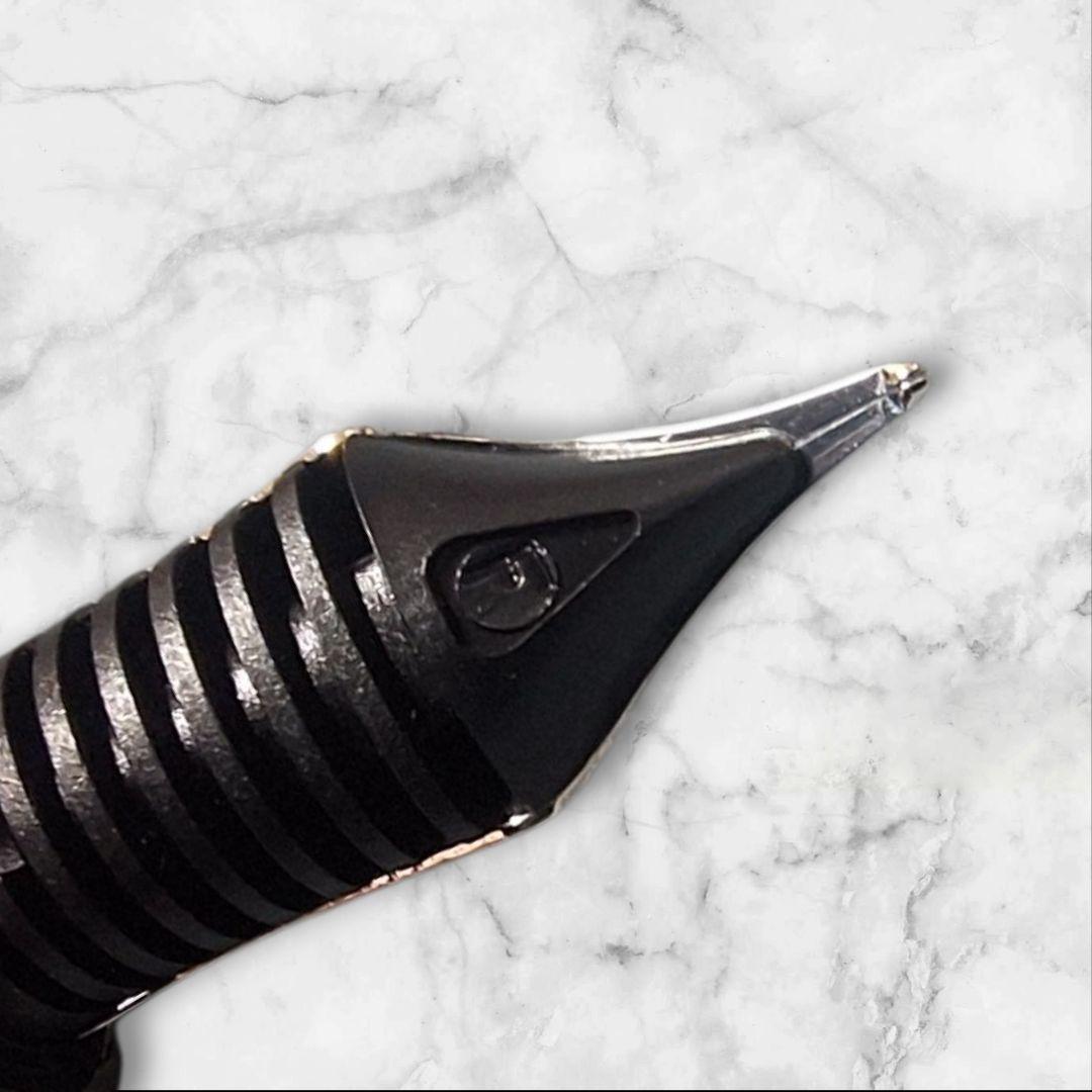 【美品】PARKER ソネット 万年筆 ブラックラッカーCT 18K