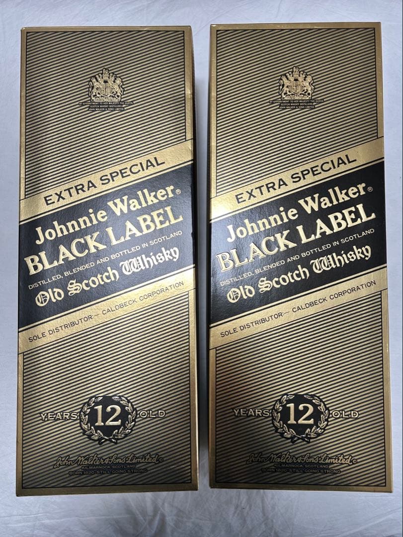 Johnnie Walker BLACK LABEL 12years 2本セット