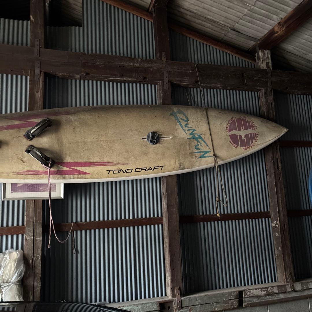 Tono Craft サーフボード クリーム色