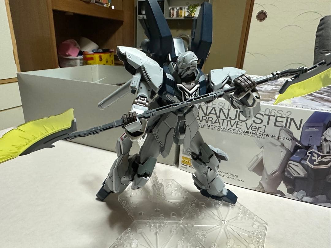 MG ナラティブガンダム　シナンジュスタイン MGＢ装備拡張 HGナラティブ