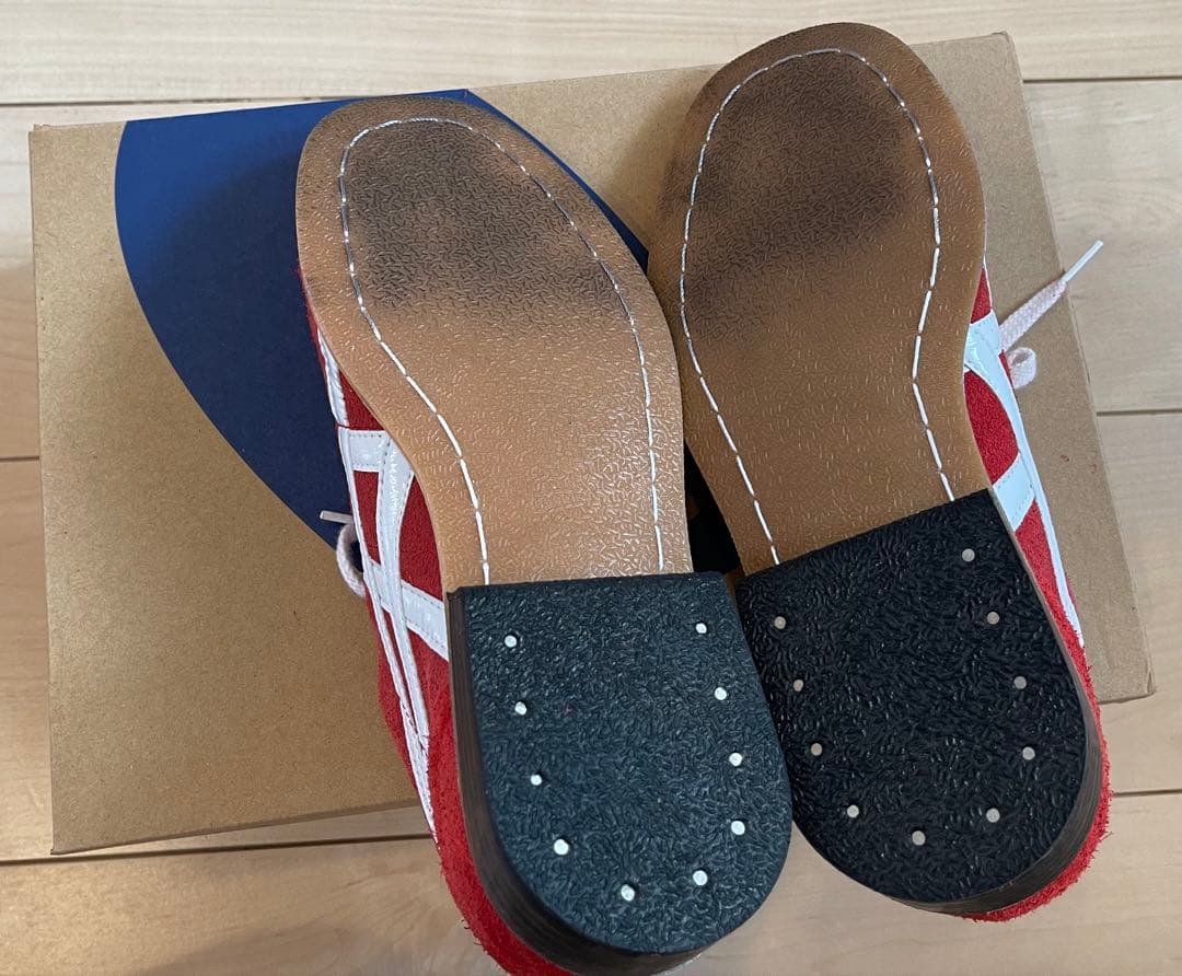 asics/アシックス　ウェイトリフティングシューズ 24.5cm レッド