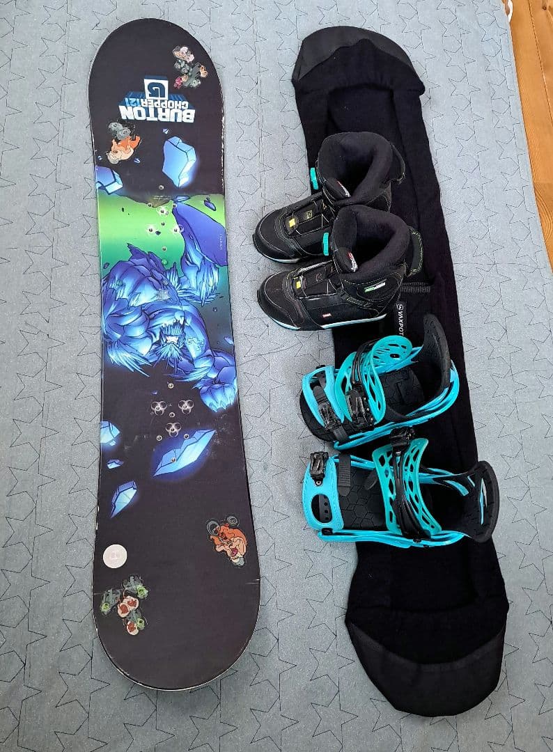 Burton スノーボード セット121