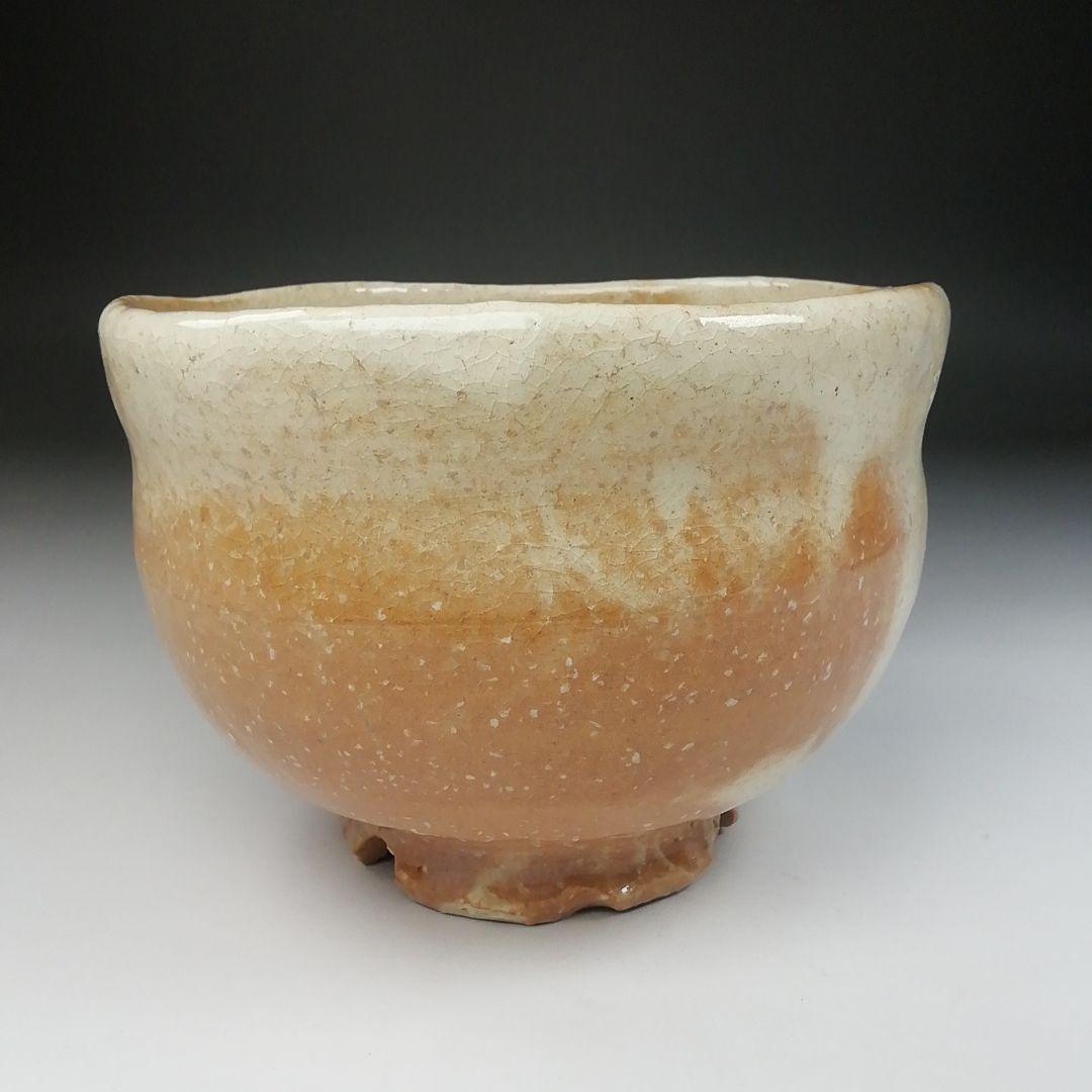 Ｔ４８　茶碗　『萩茶碗』『絹徳工藝庵』『絹屋徳兵衛』　共箱　抹茶碗　茶道具