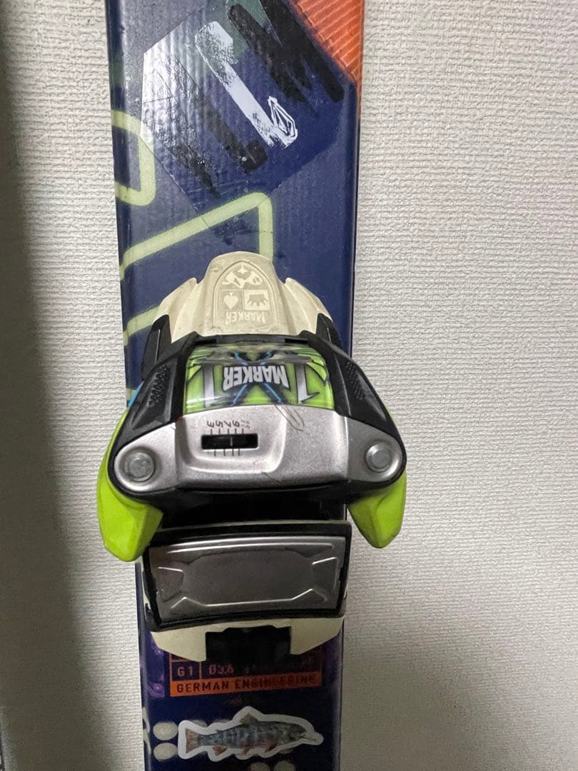 Völkl フリースタイルスキー バインディング付き
