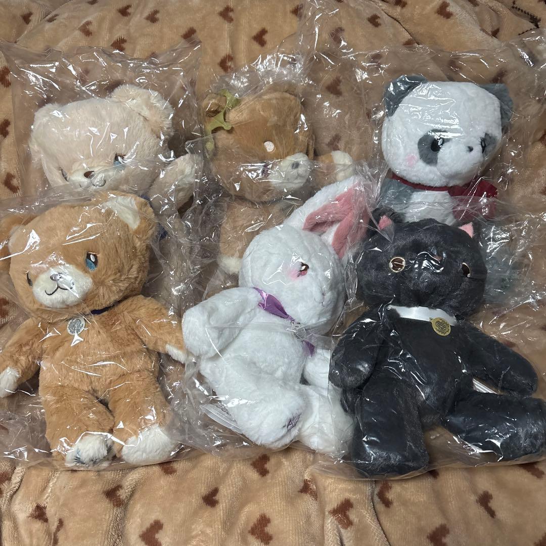 ピオフィオーレの晩鐘 ふわふわあにまるぬいぐるみ全6種セット