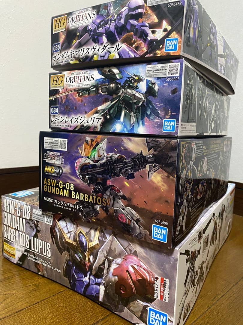 鉄血 ガンプラ4点セット MG バルバトスルプス