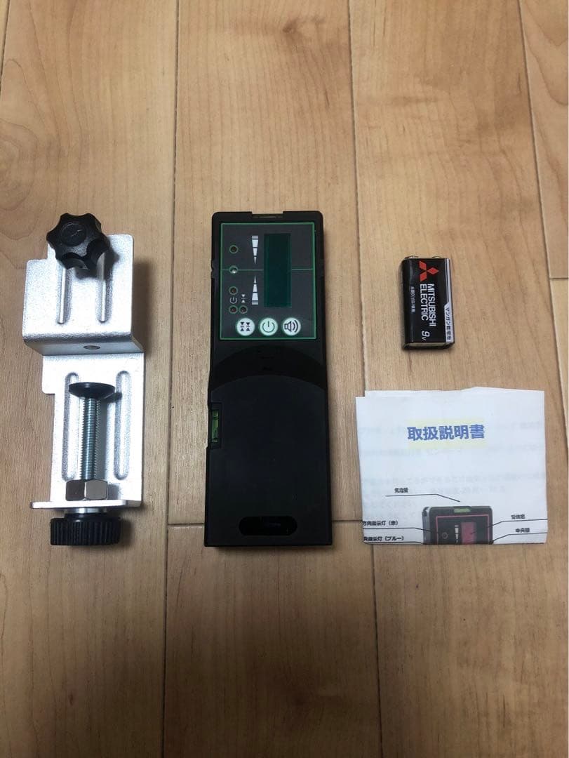 グリーンレーザー 墨出し器用 受光器　全波長受光器墨出し機受光機 50m光線対応