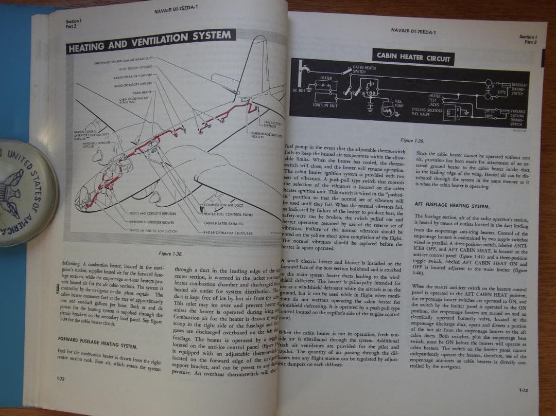 1973年米海軍フライトマニュアル「DP-2Eネプチューン無人標的機母機」