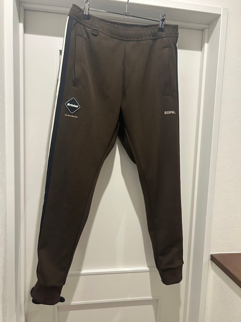 ウォーキング・ランニングウェア FCRB 23aw training track ribbed pants M